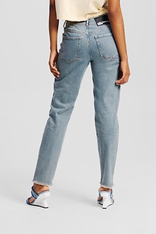 Jean taille haute - Bleu