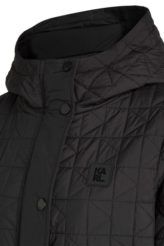 Doudoune longue - Noir