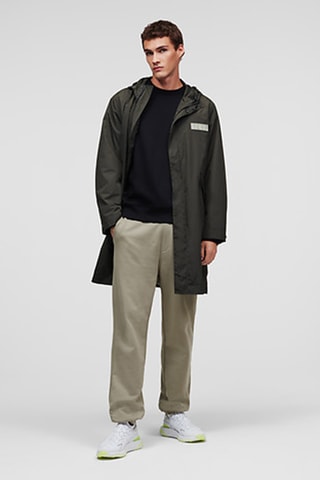 Parka à capuche - Vert foncé