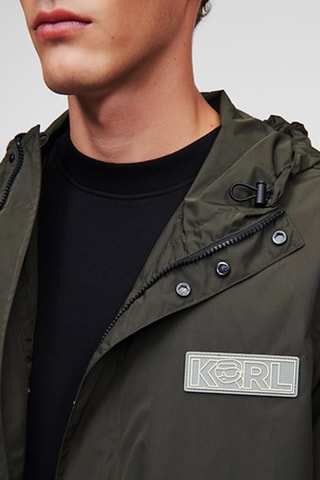 Parka à capuche - Vert foncé