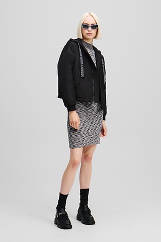 Robe pull - Gris clair chiné