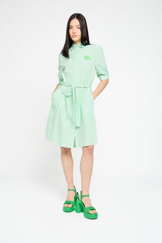 Robe chemise - Vert