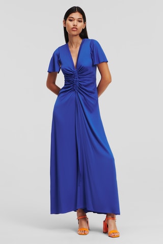 Robe longue - Bleu