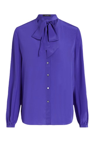 Chemisier en soie - Violet