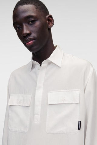 Chemise en lin - Blanc