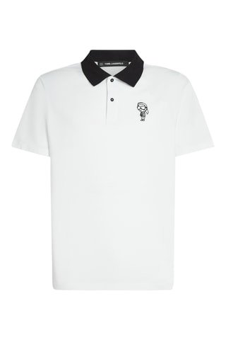 Polo en coton biologique - Blanc