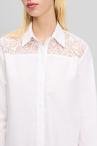 Tunique en coton biologique - Blanc