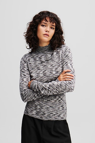 Sous-pull - Gris clair chiné