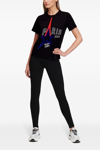 T-shirt en coton biologique - Noir