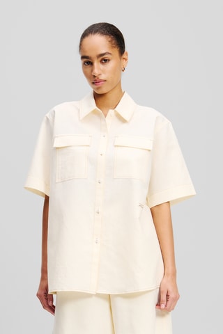 Chemisier en lin - Ecru