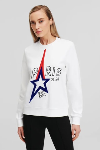 Sweat en coton biologique - Blanc