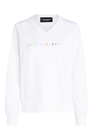 Sweat en coton biologique - Blanc