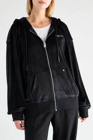 Sweat velours - Noir