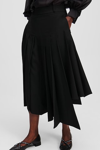 Jupe plissée - Noir