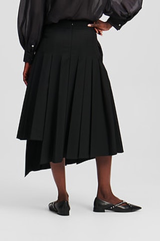 Jupe plissée - Noir