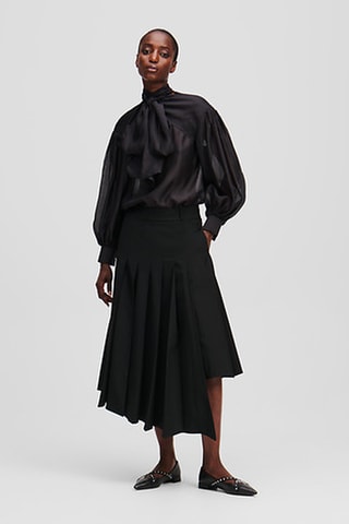 Jupe plissée - Noir