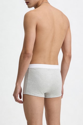 3 boxers - Blanc et gris