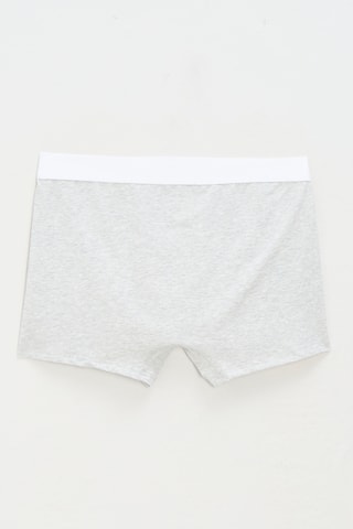 3 boxers - Blanc et gris