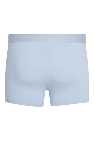 3 boxers en coton biologique - Ciel, blanc et noir