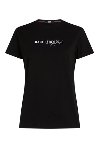 T-shirt en coton biologique - Noir