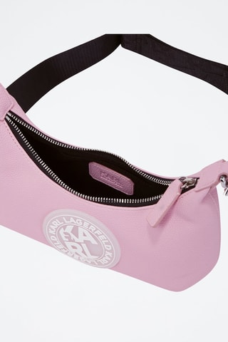 Sac bandoulière en cuir - Rose