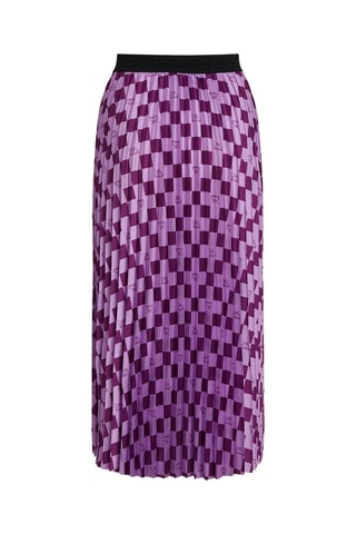 Jupe plissée - Violet