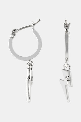 2 paires de boucles d’oreilles - Argenté