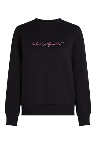 Sweat en coton biologique - Noir