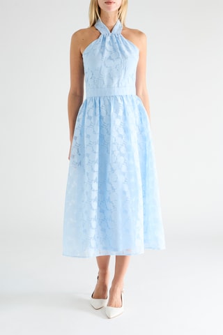 Robe midi sans manches - Ciel