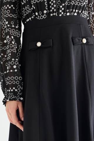 Robe patineuse - Noir