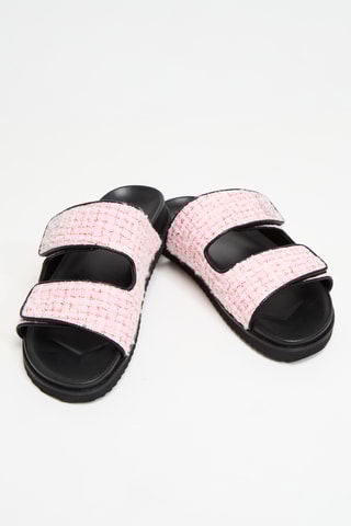 Sandales en cuir - Rose