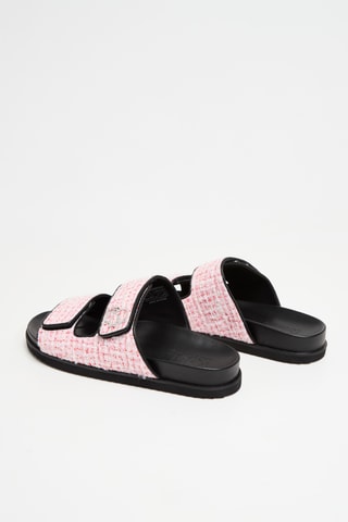 Sandales en cuir - Rose