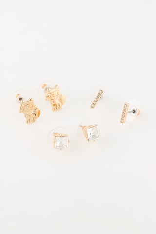 3 paire de puces - Doré