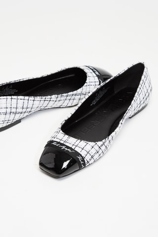 Ballerines vernies - Blanc