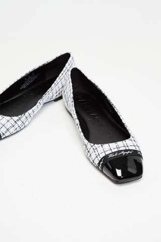 Ballerines vernies - Blanc