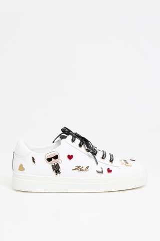 Sneakers en cuir - Blanc