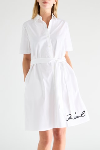 Robe chemise - Blanc