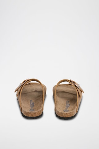 Mules en cuir - Marron