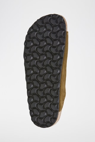 Nubuck Muiltjes - Kaki