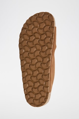 Nubuck Muiltjes - Bruin