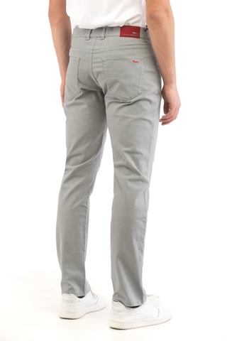 Broek Regular - Lichtgrijs - Rood en grijs