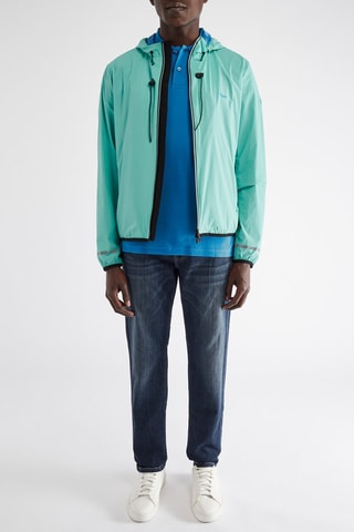 Windjack met Capuchon - Groen - Harmont & Blaine - Groen