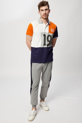 Joggingbroek Gemêleerd Grijs - Harmont & Blaine Jeans - Zwart en grijs