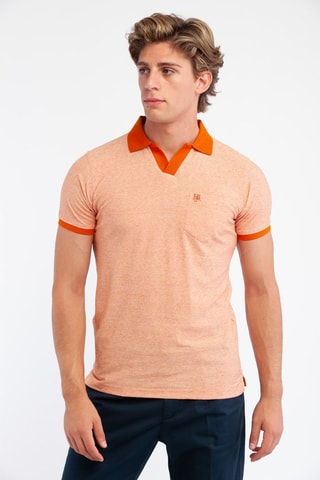 Polo - Gemêleerd Oranje - Harmont & Blaine Jeans - Oranje