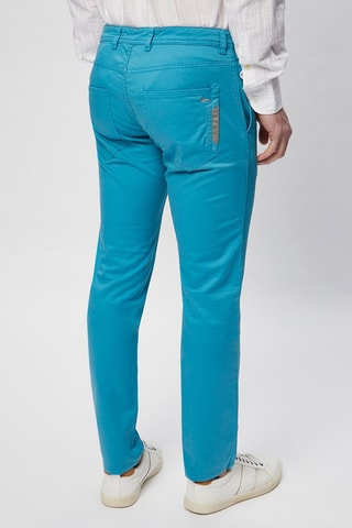 Rechte Broek Turquoise - Harmont & Blaine - Blauw en grijs