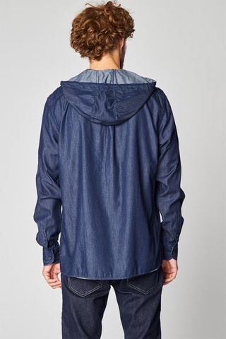 Jeansoverhemd Blauw - Harmont & Blaine - Rood en blauw