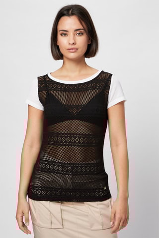 T-shirt Zwart en Wit - Harmont & Blaine -  en 