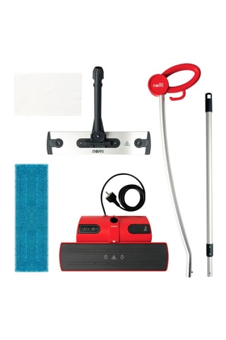 Mopa de vapor inalámbrica Polti Moppy Red - 1500 W