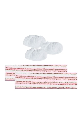 Kit de 2 mopas de microfibra + 3 paños Vaporetto - Serie Pro, Classic