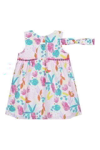 Vestido e fita Branco - Carrément Beau